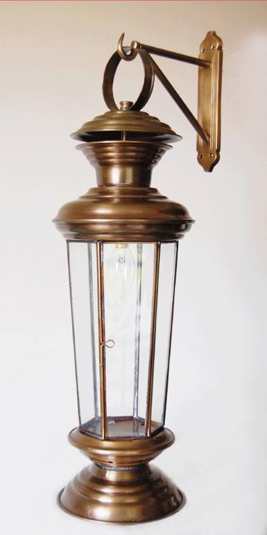 English Wall Lamp Item Code ELS13b size high 22'' wide 7''